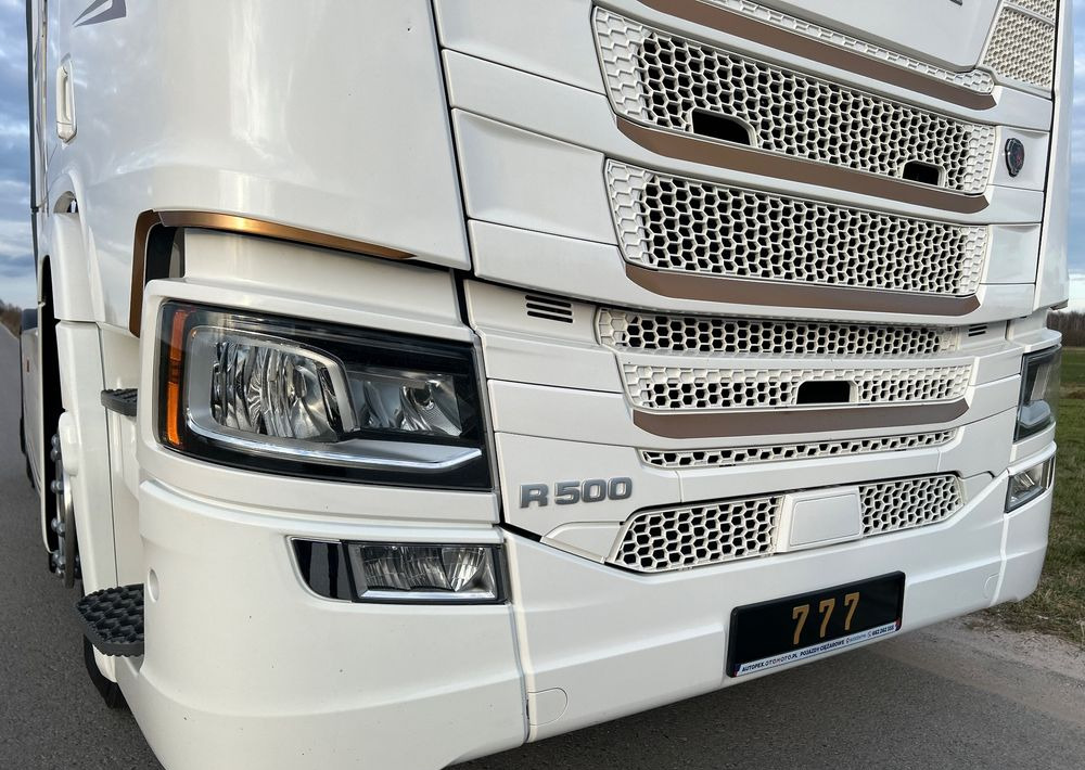 Cabeza tractora Scania R500 FULL AIR 2019 10x poduszki KLIMA POSTOJOWA / RETARDER / FULL SPOJLER / TOP STAN / od jedynego właściciela ! HYDRAULIKA spod beczki spożywczej ! / do wywrotu ruchomej podłogi beczki TOP TOP: foto 10