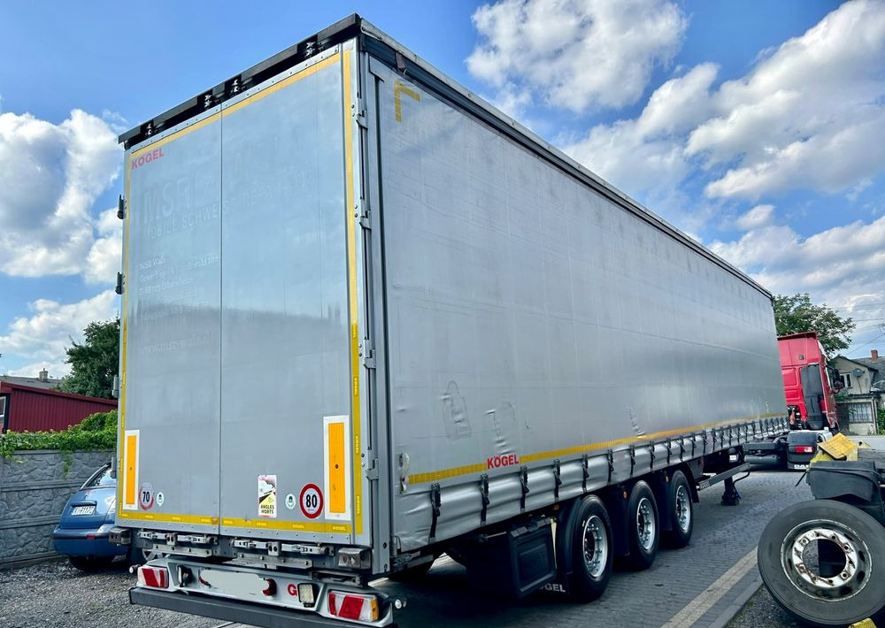 Kögel MEGA 2019 OPONY 80% SAF PODNOSZONA OŚ PODNOSZONY DACH / OD PIERWSZEGO WŁAŚCICIELA - Semirremolque lona: foto 4 Kögel MEGA 2019 OPONY 80% SAF PODNOSZONA OŚ PODNOSZONY DACH / OD PIERWSZEGO WŁAŚCICIELA - Semirremolque lona: foto 4