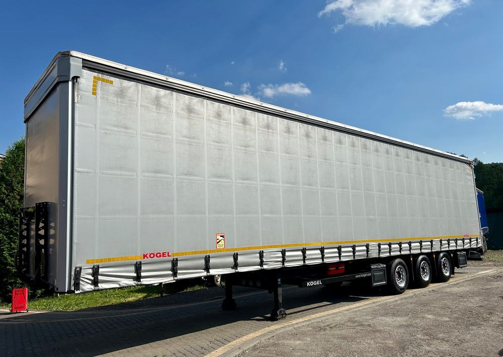 Kögel MEGA 2019 OPONY 80% SAF PODNOSZONA OŚ PODNOSZONY DACH / OD PIERWSZEGO WŁAŚCICIELA - Semirremolque lona: foto 1 Kögel MEGA 2019 OPONY 80% SAF PODNOSZONA OŚ PODNOSZONY DACH / OD PIERWSZEGO WŁAŚCICIELA - Semirremolque lona: foto 1