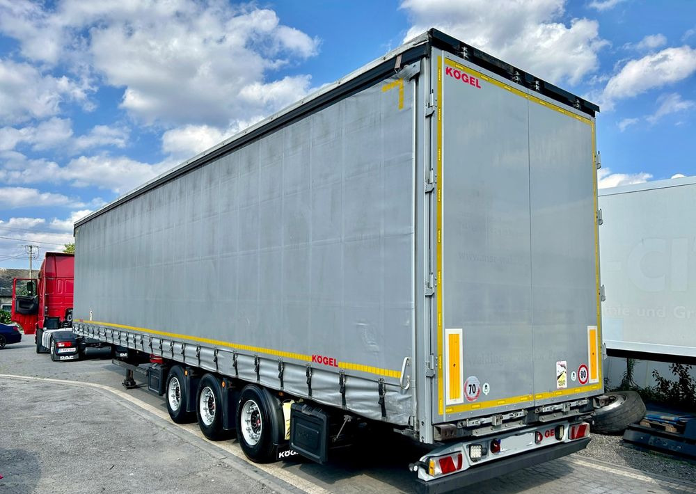 Kögel MEGA 2019 OPONY 80% SAF PODNOSZONA OŚ PODNOSZONY DACH / OD PIERWSZEGO WŁAŚCICIELA - Semirremolque lona: foto 2 Kögel MEGA 2019 OPONY 80% SAF PODNOSZONA OŚ PODNOSZONY DACH / OD PIERWSZEGO WŁAŚCICIELA - Semirremolque lona: foto 2