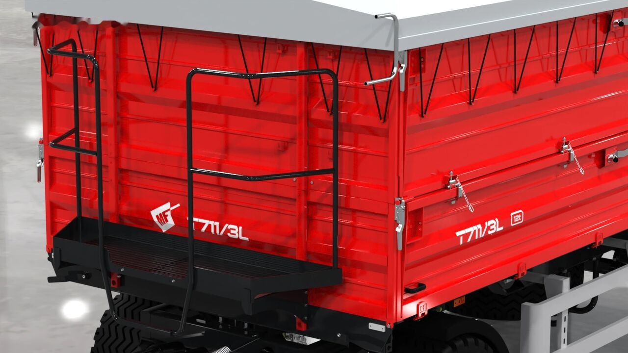 Metal-Fach T711/3L – 12t Long dwuosiowa - Remolque agrícola: foto 2 Metal-Fach T711/3L – 12t Long dwuosiowa - Remolque agrícola: foto 2