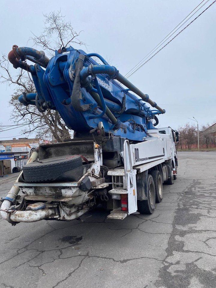 PUTZMEISTER Putzmeister on chassis Mercedes-Benz Actros Putzmeister 42m concrete pump - Bomba de hormigón: foto 5 PUTZMEISTER Putzmeister on chassis Mercedes-Benz Actros Putzmeister 42m concrete pump - Bomba de hormigón: foto 5