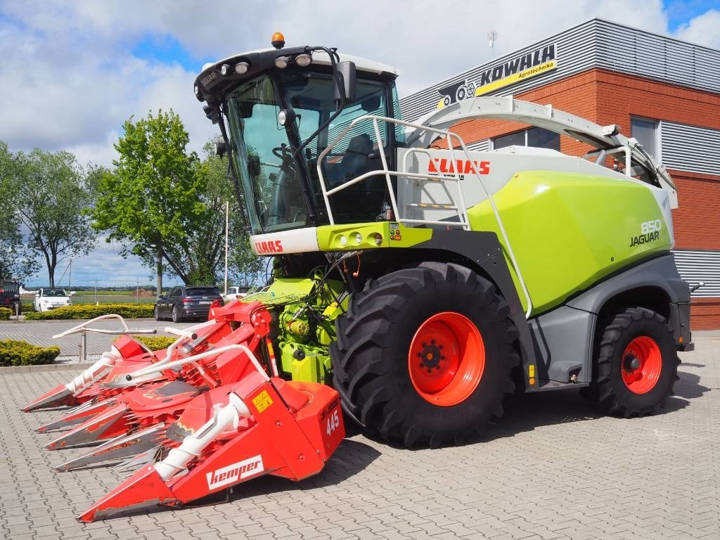 Claas Jaguar 850 + Kemper 445 - Cosechadora de forraje: foto 5 Claas Jaguar 850 + Kemper 445 - Cosechadora de forraje: foto 5