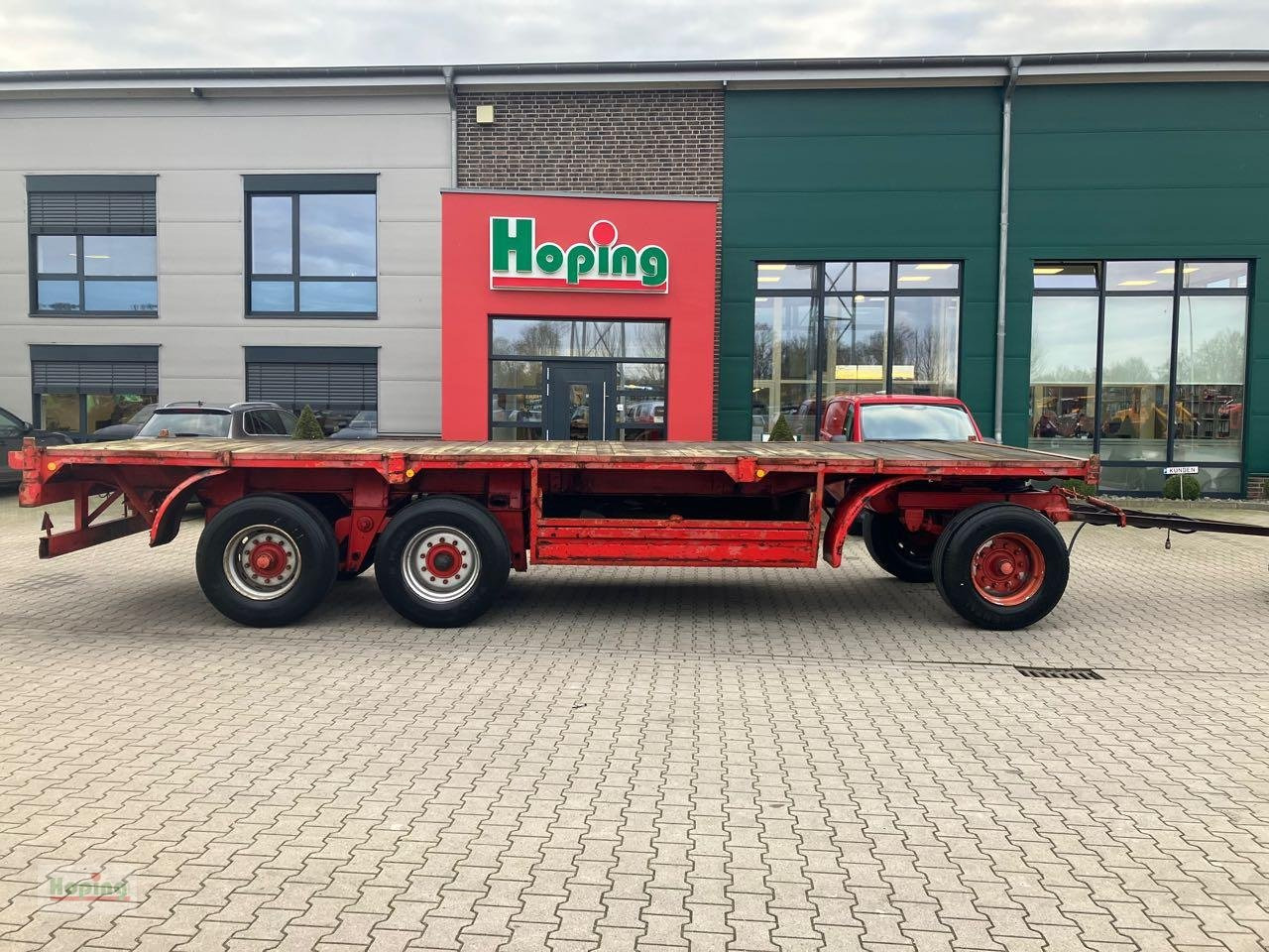 IWT Lübeck Plattformanhänger - Remolque plataforma agrícola: foto 2 IWT Lübeck Plattformanhänger - Remolque plataforma agrícola: foto 2