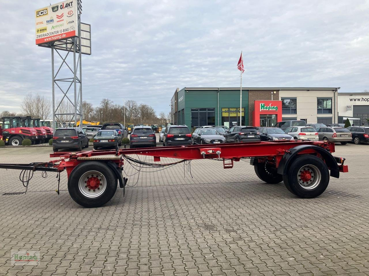 Krone 19000 Laffette ohne Aufbau - Remolque portacontenedore/ Intercambiable: foto 5 Krone 19000 Laffette ohne Aufbau - Remolque portacontenedore/ Intercambiable: foto 5