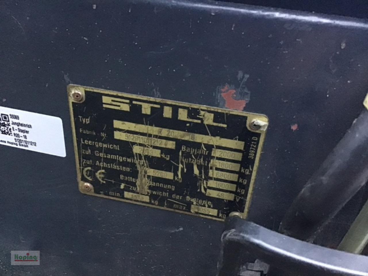 Carretilla elevadora eléctrica Still R20-18: foto 7 Carretilla elevadora eléctrica Still R20-18: foto 7