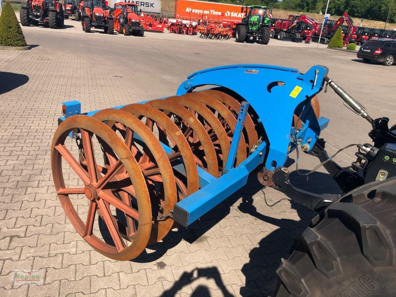 Rodillo agrícola Tigges 3m Frontpacker: foto 6