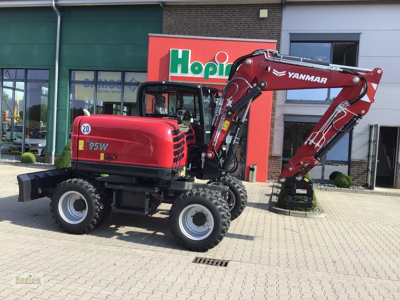 Yanmar B95W/5 - Miniexcavadora: foto 1 Yanmar B95W/5 - Miniexcavadora: foto 1