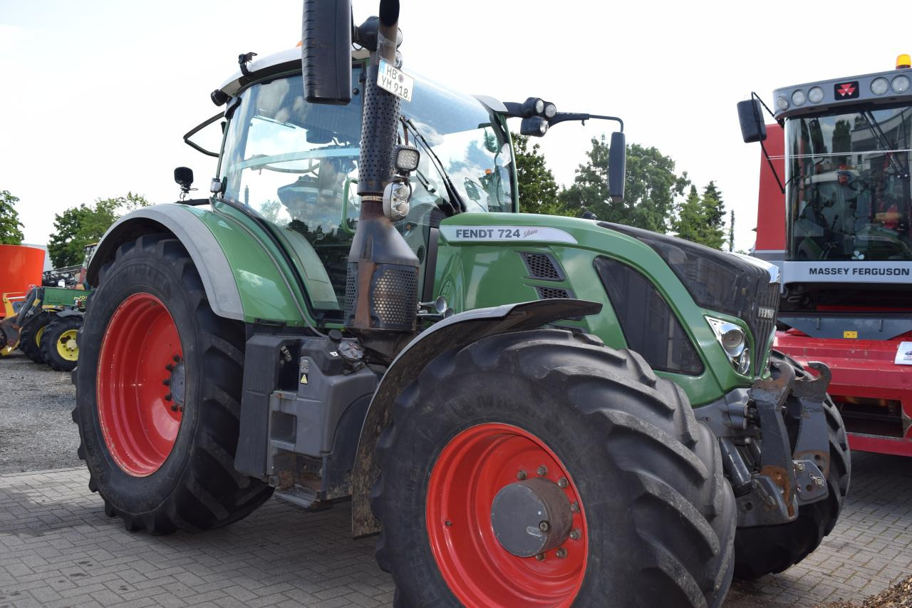 Fendt 724 Vario TMS SCR ProfiPlus - Tractor: foto 1 Fendt 724 Vario TMS SCR ProfiPlus - Tractor: foto 1