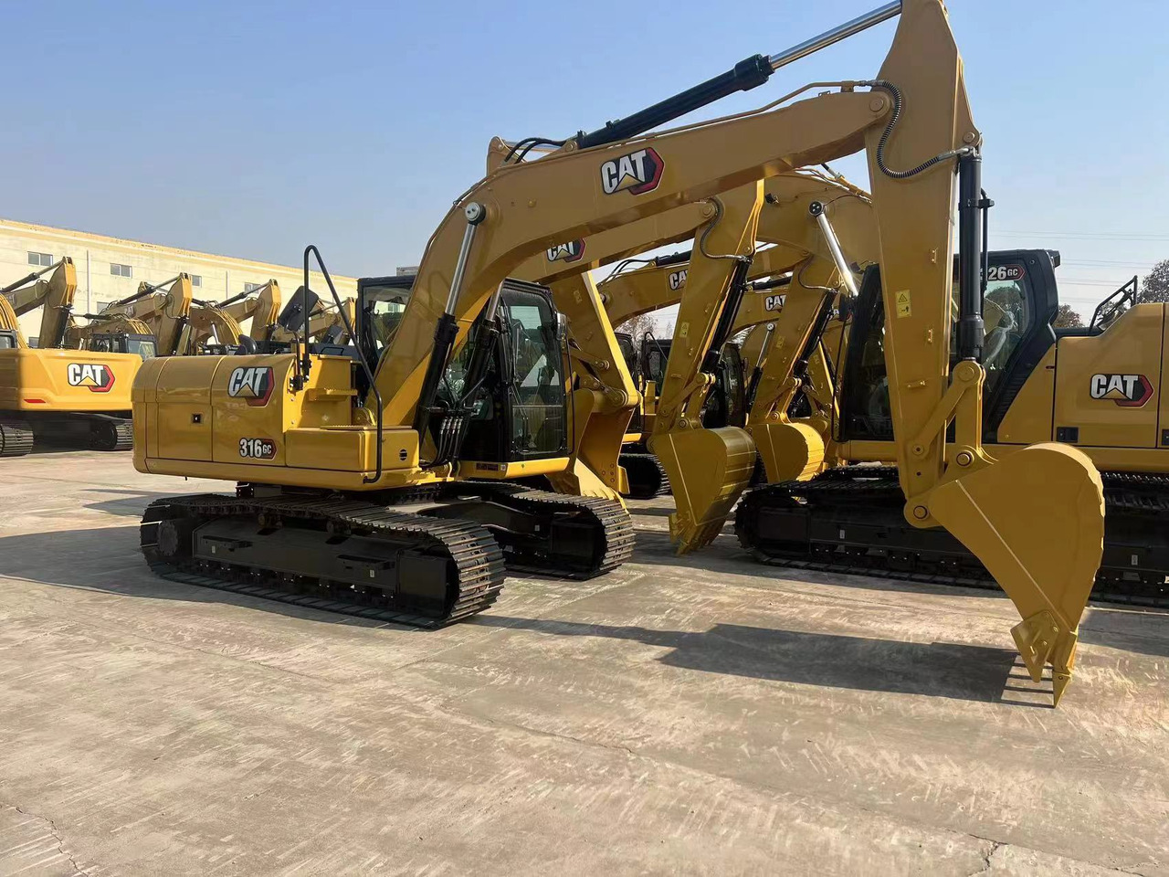 CATERPILLAR 316GC - Excavadora de cadenas: foto 4 CATERPILLAR 316GC - Excavadora de cadenas: foto 4