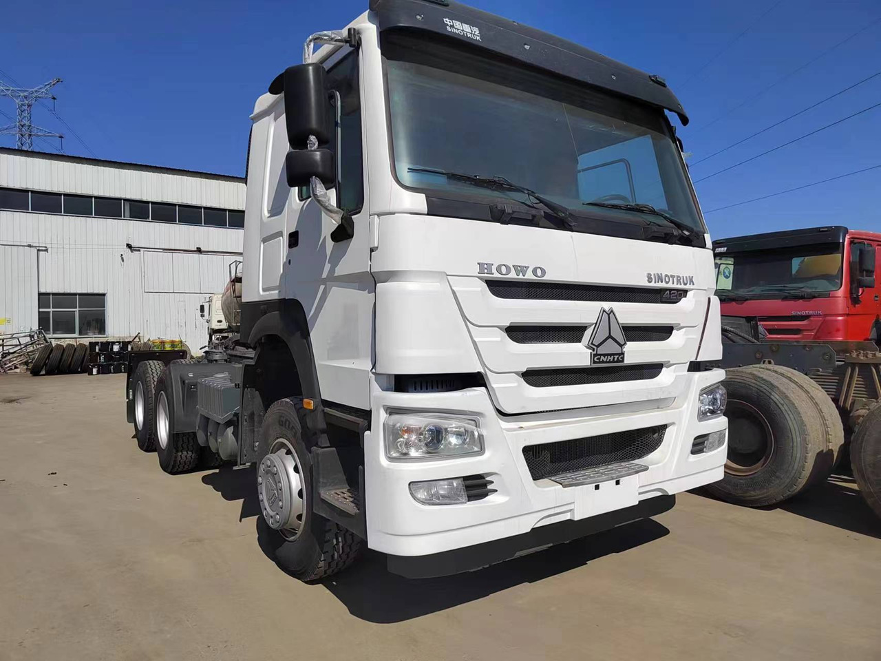 Cabeza tractora SINOTRUK Howo trailer head: foto 6