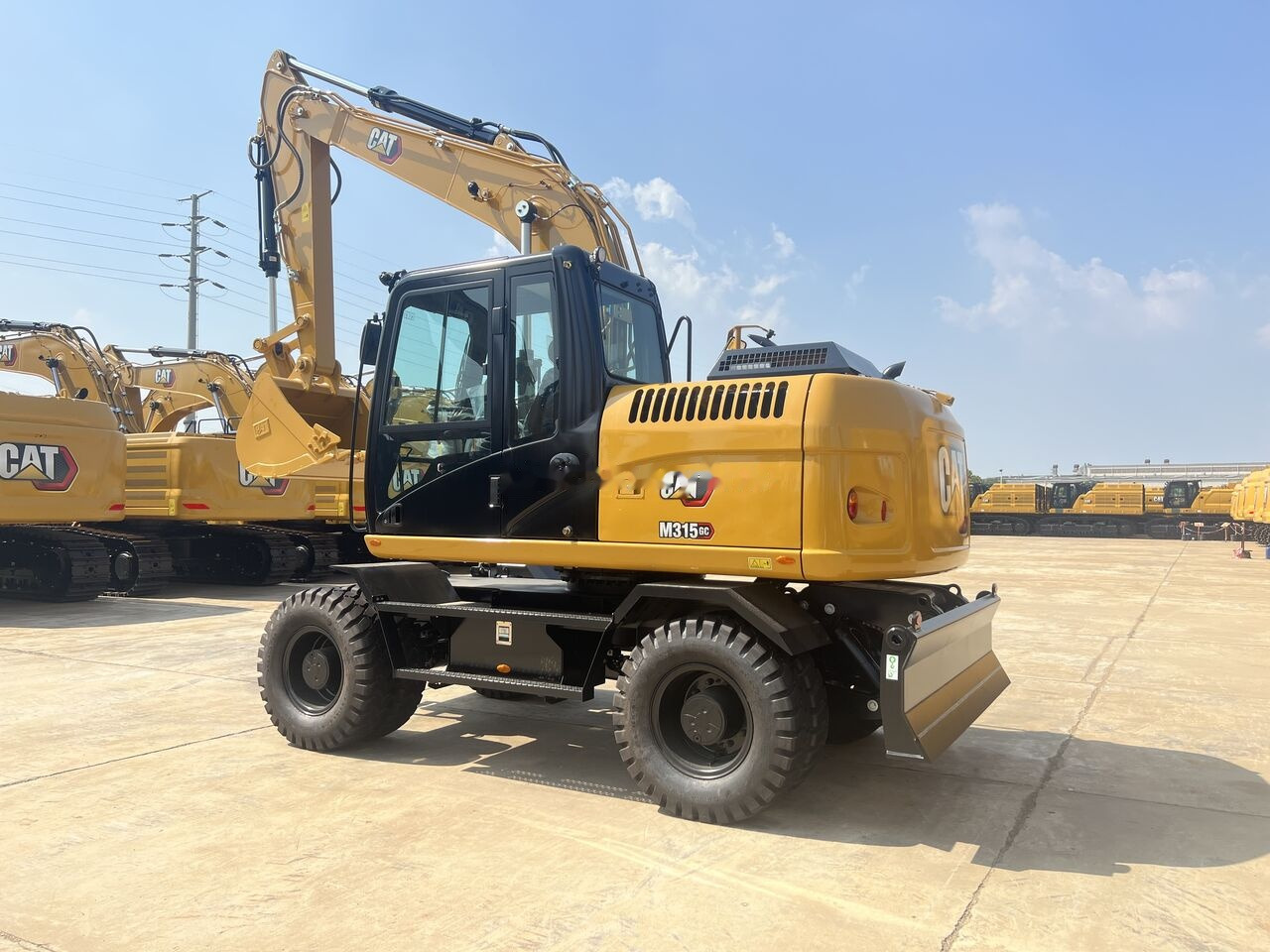 Caterpillar M315GC NEW MACHINE - Excavadora de ruedas: foto 4 Caterpillar M315GC NEW MACHINE - Excavadora de ruedas: foto 4