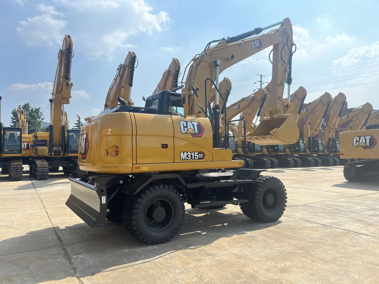 Excavadora de ruedas nuevo Caterpillar M315GC NEW MACHINE: foto 7
