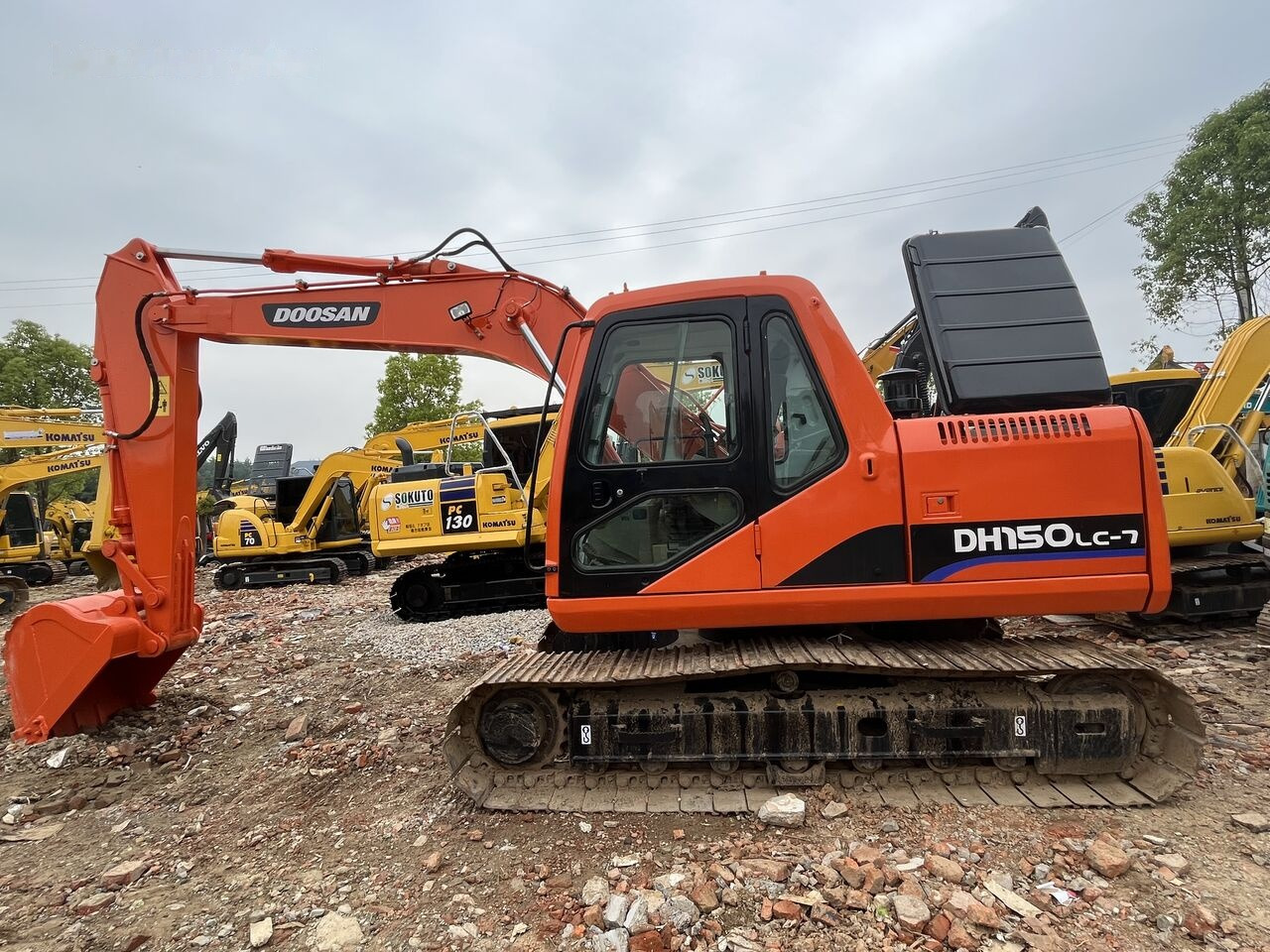 Doosan DH150LC-7 - Excavadora de cadenas: foto 3 Doosan DH150LC-7 - Excavadora de cadenas: foto 3