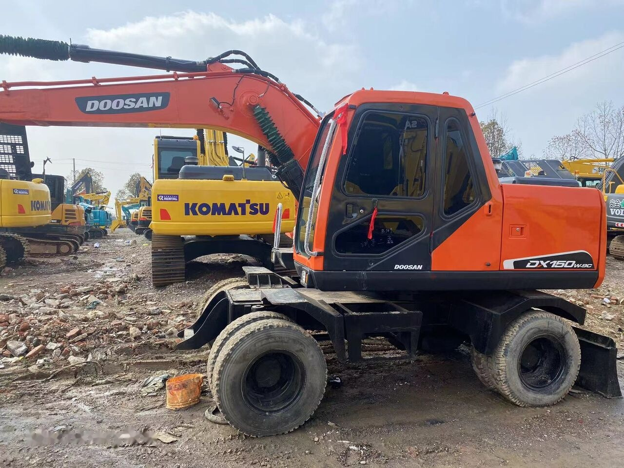 Excavadora de ruedas Doosan DX150W: foto 11