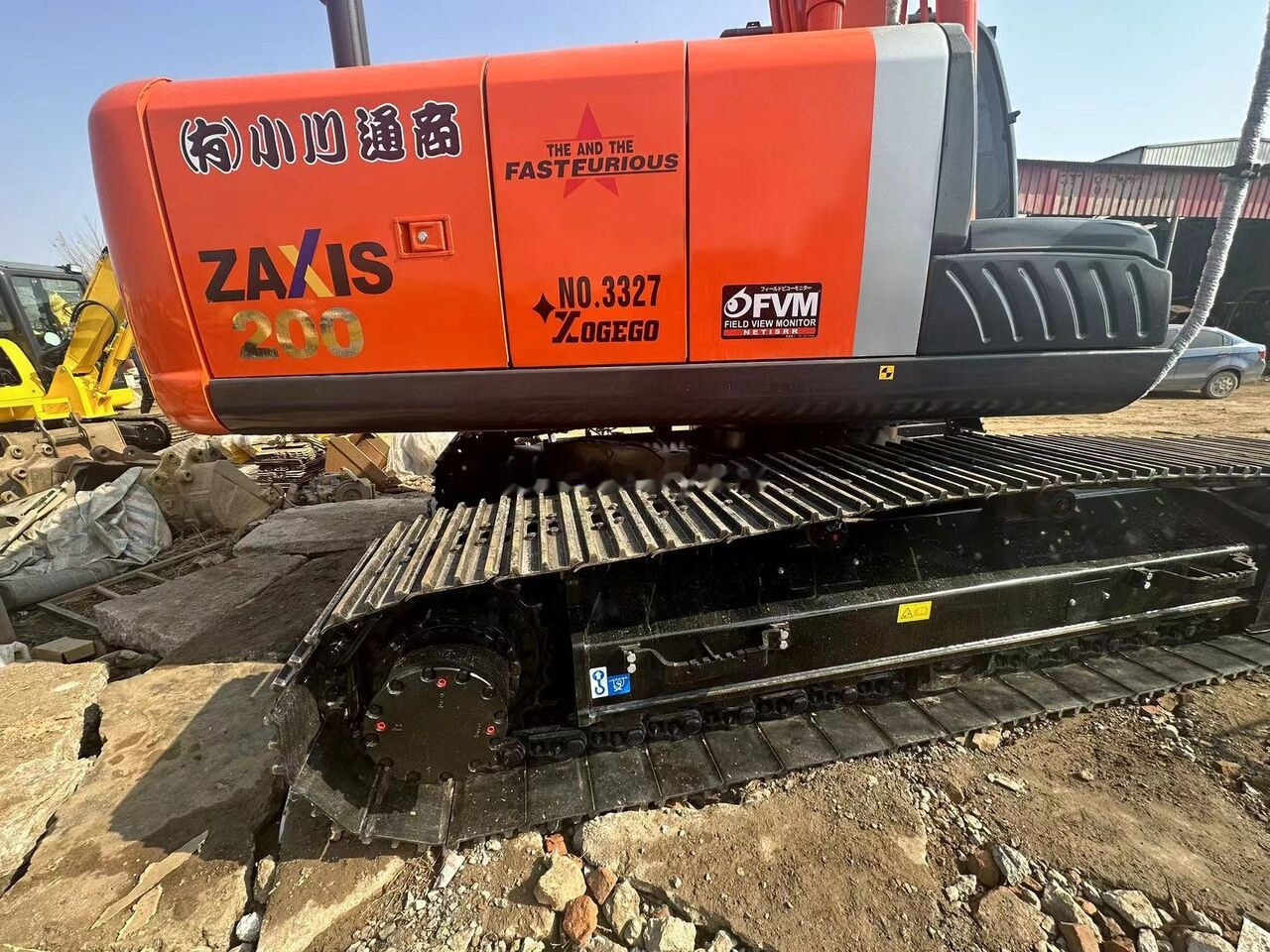 Hitachi ZX200 - Excavadora de cadenas: foto 5 Hitachi ZX200 - Excavadora de cadenas: foto 5