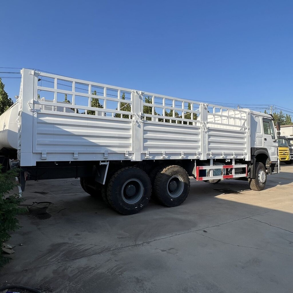 Camión caja abierta Howo 6*4 flatbed truck: foto 8