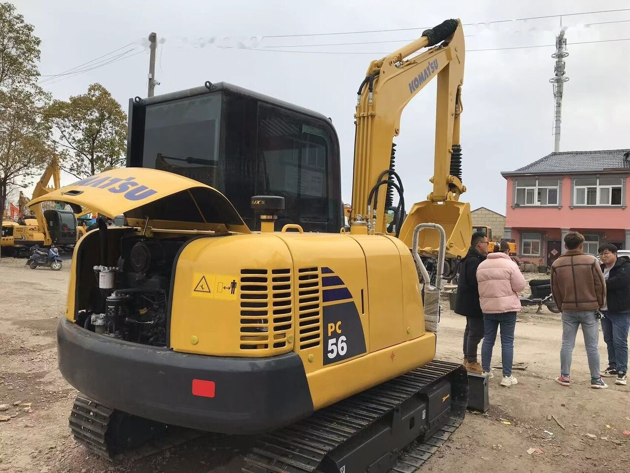 Komatsu PC56 - Miniexcavadora: foto 3 Komatsu PC56 - Miniexcavadora: foto 3