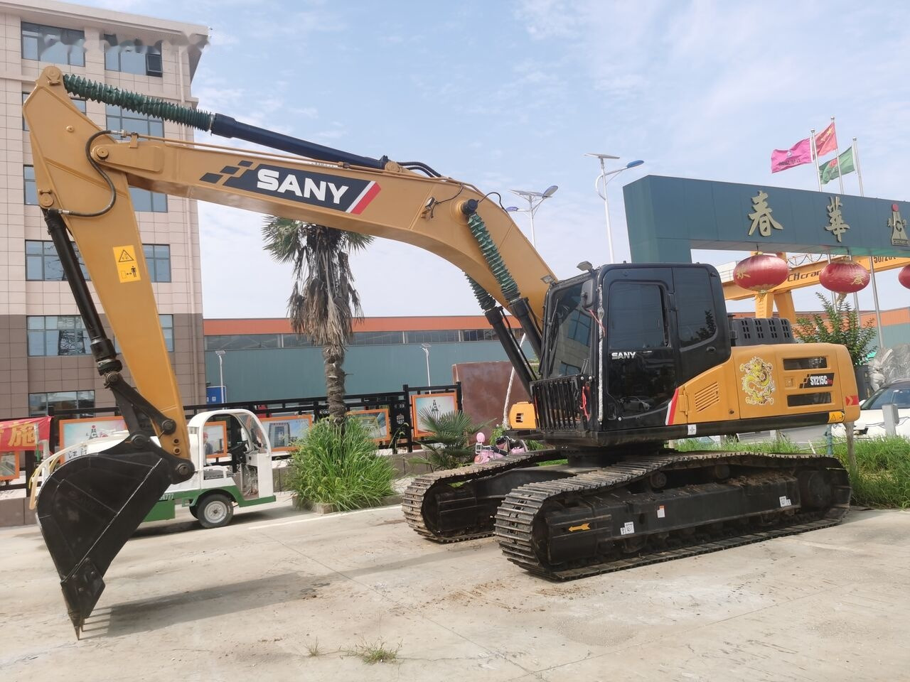 Excavadora de cadenas Sany SY 215C: foto 6