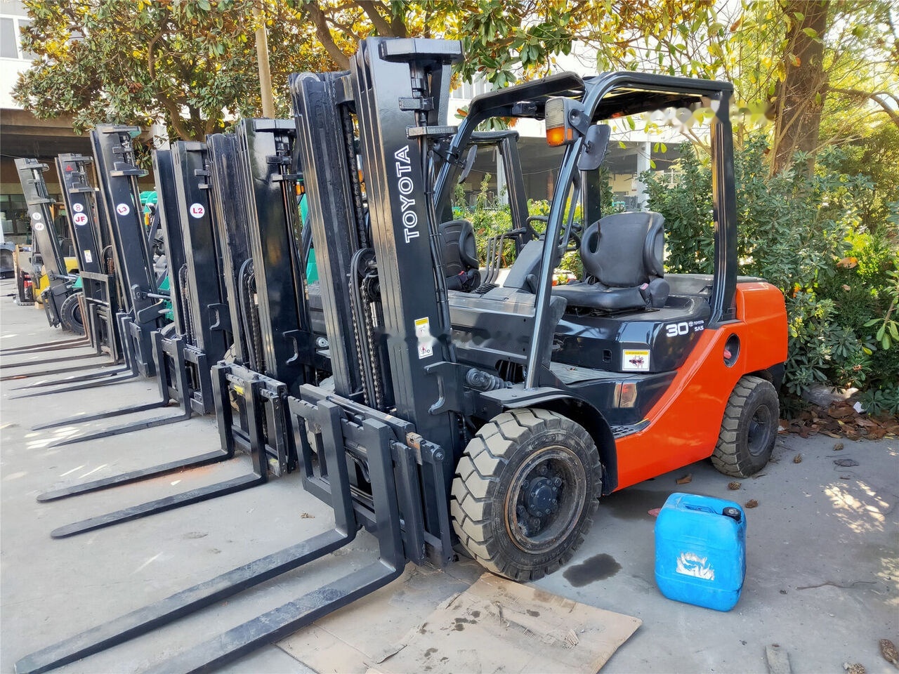 Toyota FDN30 - Carretilla elevadora diésel: foto 5 Toyota FDN30 - Carretilla elevadora diésel: foto 5