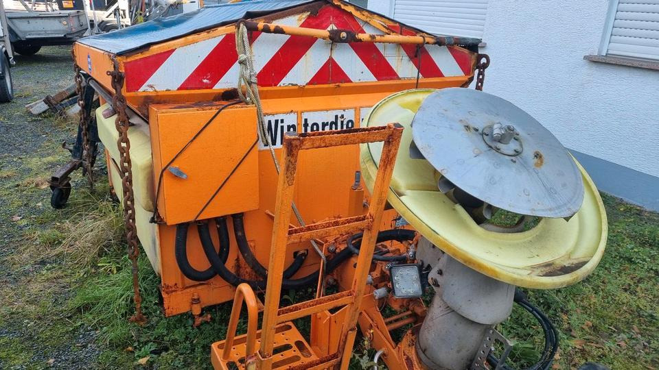 Küpper Weisser Salzstreuer Salzsilo FS 30 Winterdienst Schmidt für Unimog - Esparcidor de sal: foto 4 Küpper Weisser Salzstreuer Salzsilo FS 30 Winterdienst Schmidt für Unimog - Esparcidor de sal: foto 4