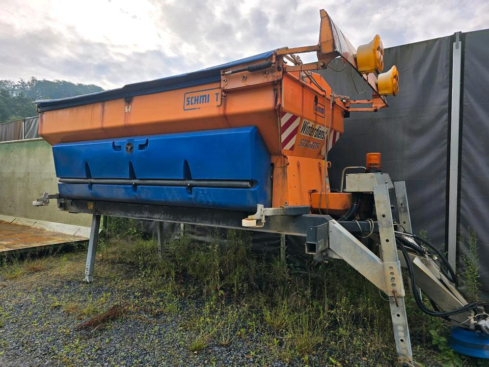 Schmidt Stratos S80 8m3 Salzstreuer Salzsilo Aufbaustreuer LKW Winterdienst Küpper-Weisser - Esparcidor de sal: foto 1 Schmidt Stratos S80 8m3 Salzstreuer Salzsilo Aufbaustreuer LKW Winterdienst Küpper-Weisser - Esparcidor de sal: foto 1