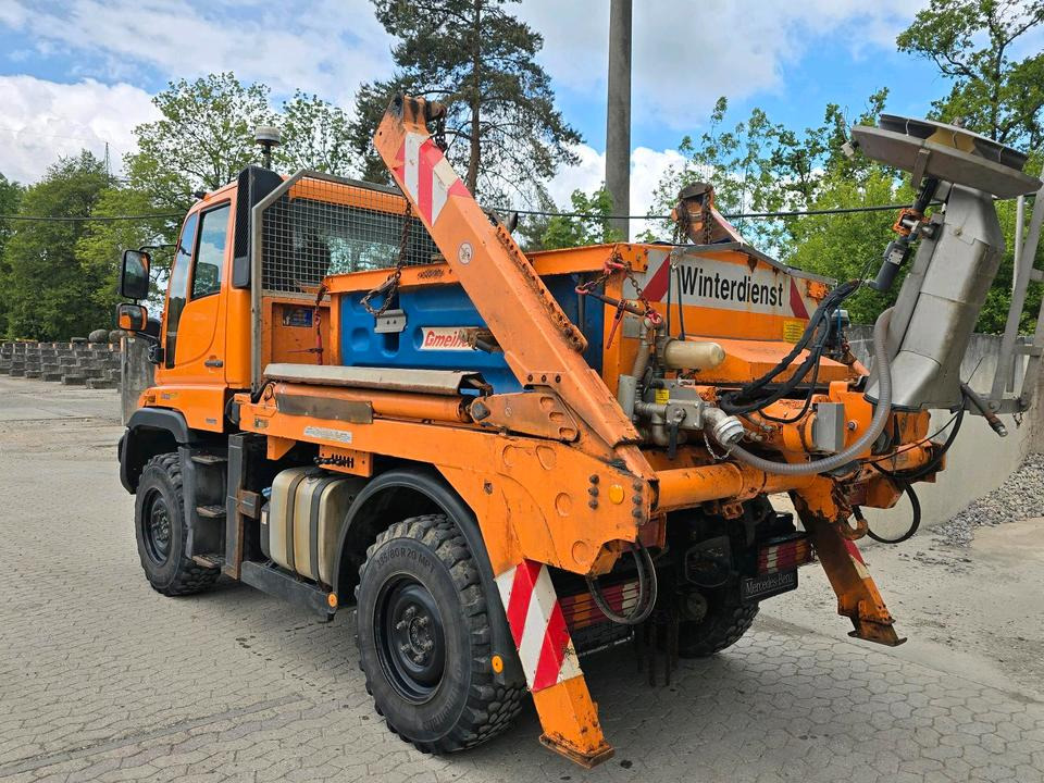 Unimog 405/10 U300 Bluetec 5 Mercedes-Benz U 300 UGE UGN mit Jotha Absetzkipper combi con 4518 Absetzer - Máquina quitanieve: foto 2 Unimog 405/10 U300 Bluetec 5 Mercedes-Benz U 300 UGE UGN mit Jotha Absetzkipper combi con 4518 Absetzer - Máquina quitanieve: foto 2
