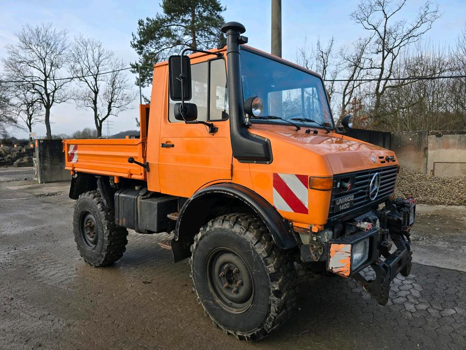 Unimog U1400 bj. 1990 424 427/10 Mercedes-Benz 1400 1600 1200 1000 - Camión volquete, Vehículo municipal: foto 2 Unimog U1400 bj. 1990 424 427/10 Mercedes-Benz 1400 1600 1200 1000 - Camión volquete, Vehículo municipal: foto 2