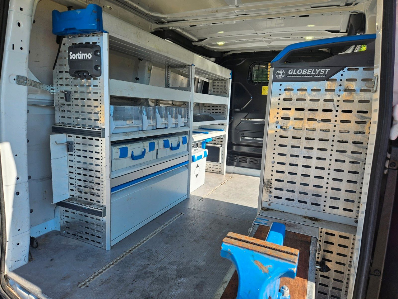 Furgoneta de pasajeros Ford Transit Custom Sortimo Werkstatt AHK Temp: foto 16