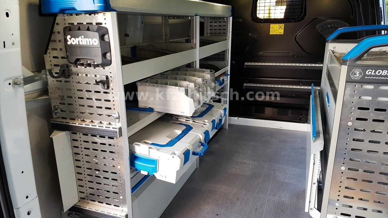 Furgoneta de pasajeros Ford Transit EURO6 Custom Sortimo Werkstatt AHK: foto 16