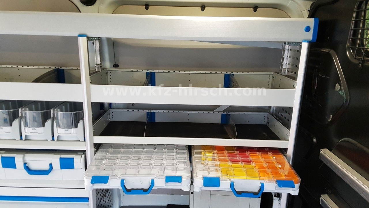 Furgoneta de pasajeros Ford Transit EURO6 Custom Sortimo Werkstatt AHK: foto 14