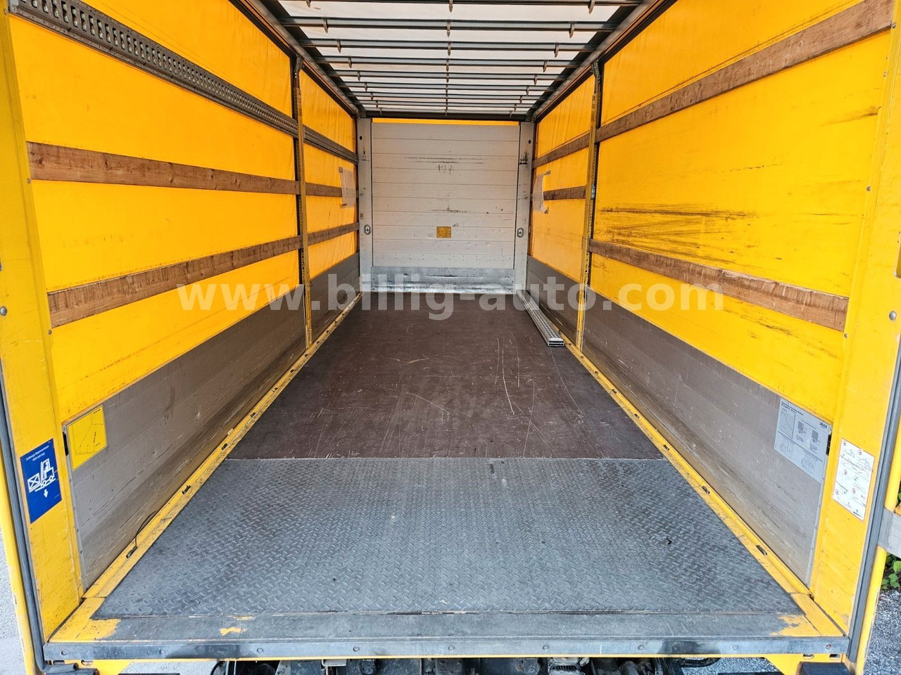 Camión lona Mercedes-Benz Atego 1327 L * BREMS/SPUR-ASS*DIFF.*LBW*AHK*7.2m: foto 15