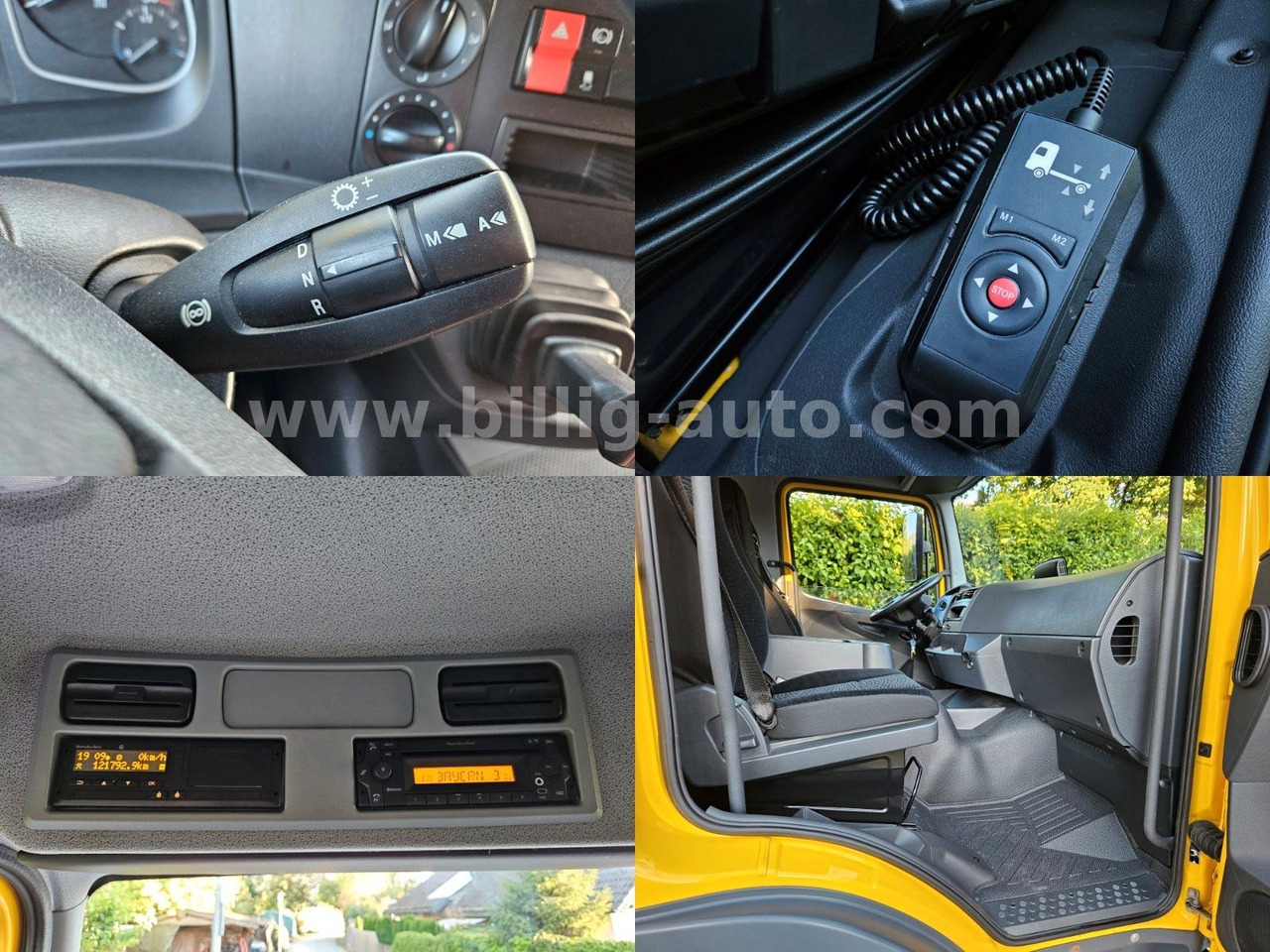 Camión lona Mercedes-Benz Atego 1327 L * BREMS/SPUR-ASS*DIFF.*LBW*AHK*7.2m: foto 13