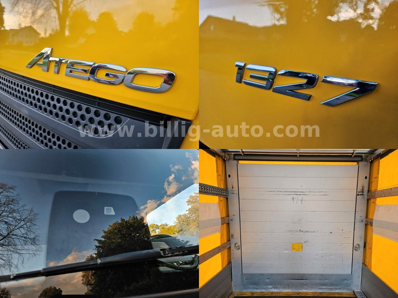 Camión lona Mercedes-Benz Atego 1327 L * BREMS/SPUR-ASS*DIFF.*LBW*AHK*7.2m: foto 18