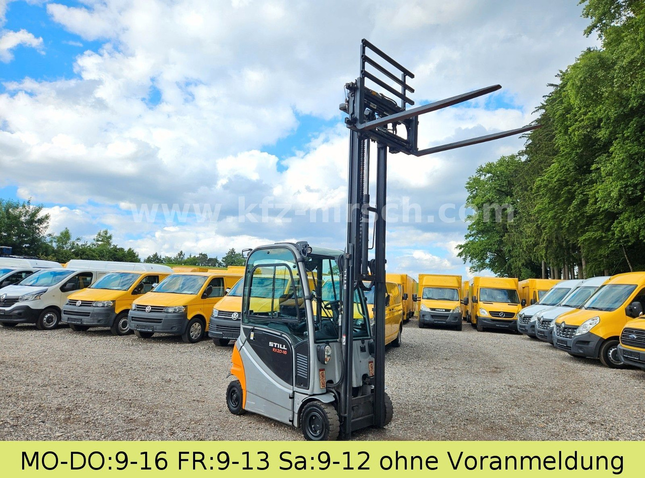 Still RX20 - 16 hydrl. Zinken | 1.Hand | nur. 1900h - Carretilla elevadora eléctrica: foto 1 Still RX20 - 16 hydrl. Zinken | 1.Hand | nur. 1900h - Carretilla elevadora eléctrica: foto 1