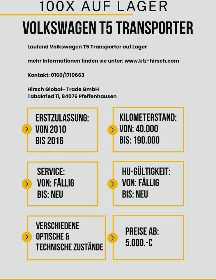 Volkswagen T5 Transporter 2.0TDI EU5*2xSchiebetüre*1.Hand* - Furgoneta de pasajeros: foto 3 Volkswagen T5 Transporter 2.0TDI EU5*2xSchiebetüre*1.Hand* - Furgoneta de pasajeros: foto 3