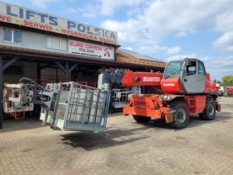 Manitou MRT 2540 Privilege Ładowarka 4x4 obrotowa teleskopowa 25 m telehandler rotating - Manipulador telescópico: foto 1 Manitou MRT 2540 Privilege Ładowarka 4x4 obrotowa teleskopowa 25 m telehandler rotating - Manipulador telescópico: foto 1