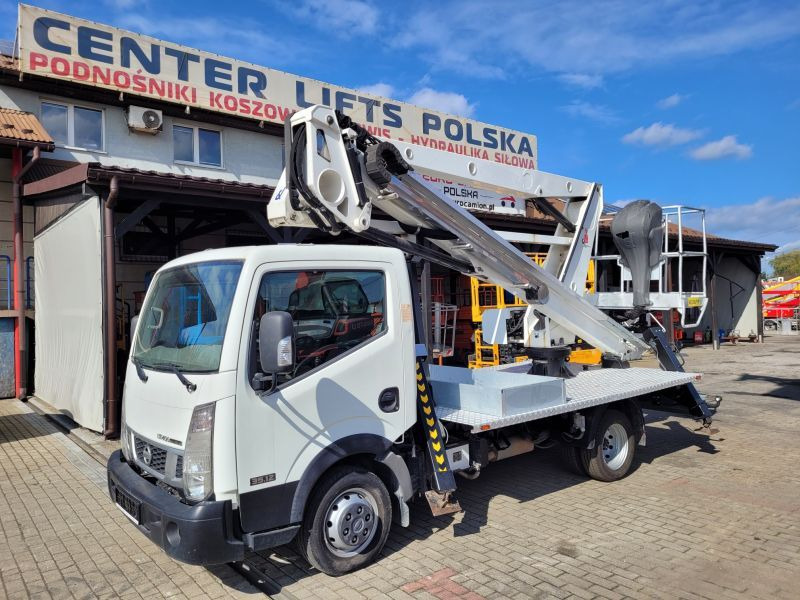 Nissan Cabstar NT400 podnośnik koszowy 18 m Oil&Steel Snake 189 bucket truck boom lift - Camión con plataforma elevadora: foto 1 Nissan Cabstar NT400 podnośnik koszowy 18 m Oil&Steel Snake 189 bucket truck boom lift - Camión con plataforma elevadora: foto 1