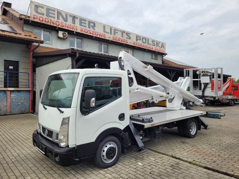 Nissan Cabstar NT400 podnośnik koszowy 20 m Multitel HX195 bucket truck boom lift - Camión con plataforma elevadora: foto 1 Nissan Cabstar NT400 podnośnik koszowy 20 m Multitel HX195 bucket truck boom lift - Camión con plataforma elevadora: foto 1
