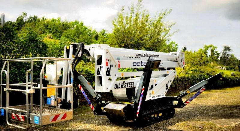 Oil&Steel Octopus 23 nowy podnośnik koszowy na gąsienicach 23 m - Plataforma araña: foto 3 Oil&Steel Octopus 23 nowy podnośnik koszowy na gąsienicach 23 m - Plataforma araña: foto 3