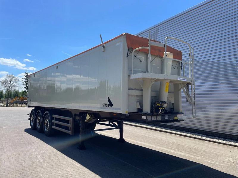 Stas 300 CX / FULL ALUMINIUM / 48M3 / APK - TUV NOVEMBER 2025 / SAF AXLES / DICS BRAKES / RVS FLOOR / - Semirremolque volquete: foto 1 Stas 300 CX / FULL ALUMINIUM / 48M3 / APK - TUV NOVEMBER 2025 / SAF AXLES / DICS BRAKES / RVS FLOOR / - Semirremolque volquete: foto 1