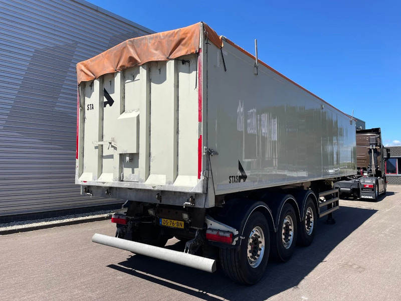 Stas S300CX / ALU KIPPER / RVS FLOOR / 48M3 / APK - TUV oktober 2024 / SAF AXLES / DISC BRAKES / - Semirremolque volquete: foto 4 Stas S300CX / ALU KIPPER / RVS FLOOR / 48M3 / APK - TUV oktober 2024 / SAF AXLES / DISC BRAKES / - Semirremolque volquete: foto 4