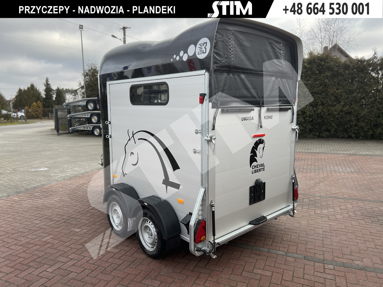 Cheval Liberté GOLD III + siodlarnia - Remolque para caballos: foto 4 Cheval Liberté GOLD III + siodlarnia - Remolque para caballos: foto 4