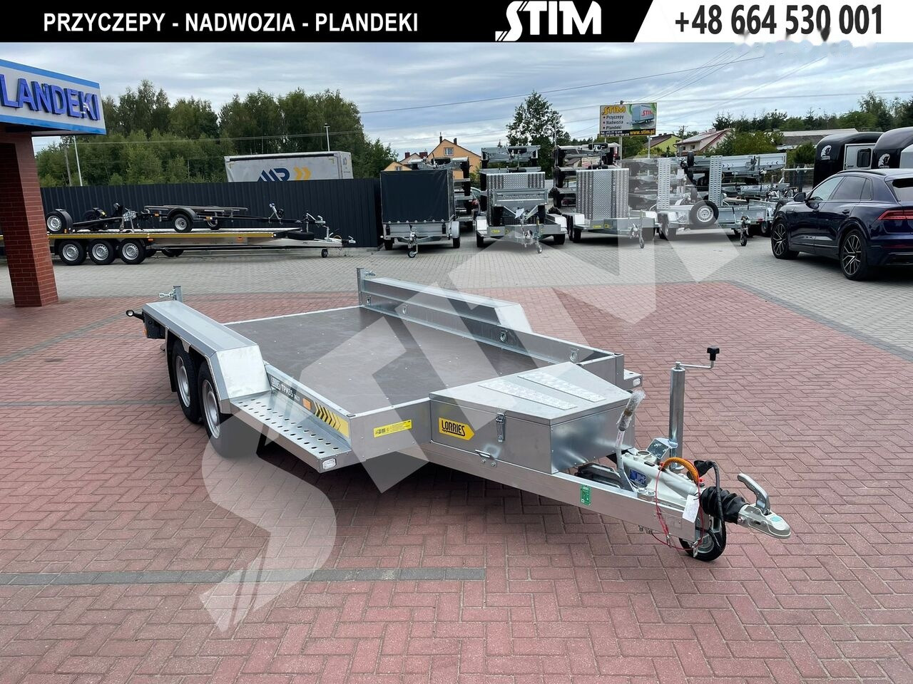 Lorries TPM35-3617 - Remolque porta maquinaria: foto 1 Lorries TPM35-3617 - Remolque porta maquinaria: foto 1