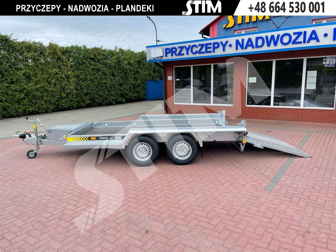 Lorries TPM35-3617 - Remolque porta maquinaria: foto 3 Lorries TPM35-3617 - Remolque porta maquinaria: foto 3