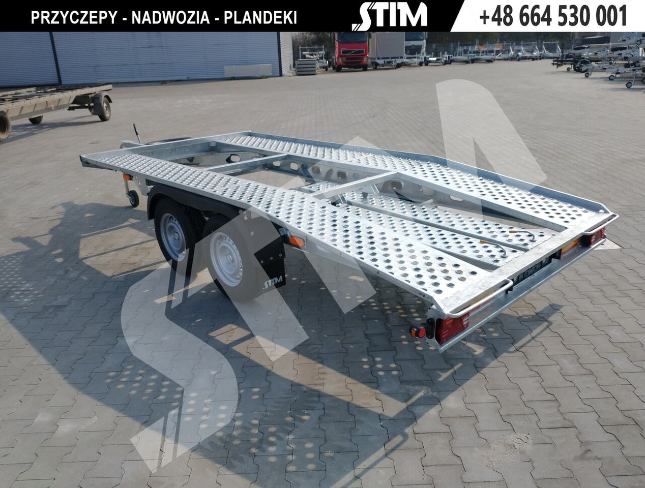 Remolque portavehículos nuevo Stim L22/PP-TS/40-27S: foto 6