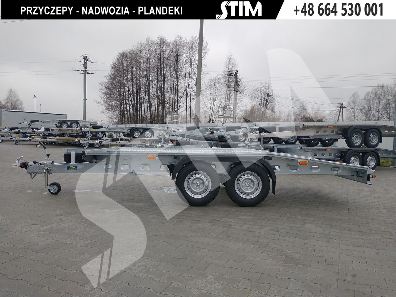 Remolque portavehículos nuevo Stim L22/PP-TS/40-27S: foto 13