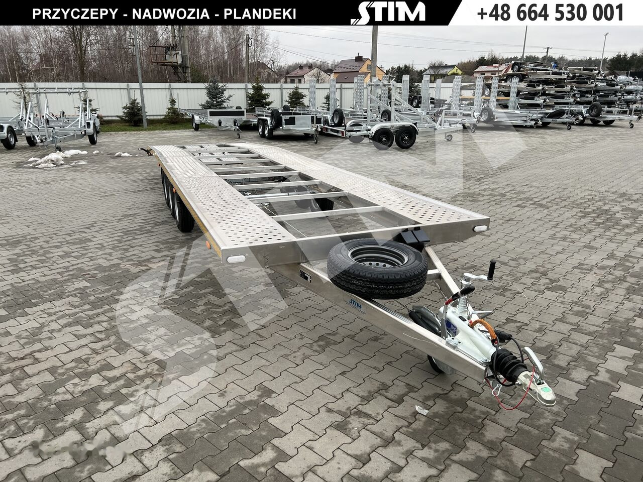 Stim L23/PP-TS/85-35A - Remolque portavehículos: foto 1 Stim L23/PP-TS/85-35A - Remolque portavehículos: foto 1