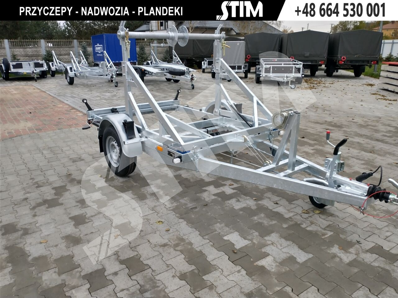 Stim S21/KB-13WR - Remolque portabobinas: foto 1 Stim S21/KB-13WR - Remolque portabobinas: foto 1