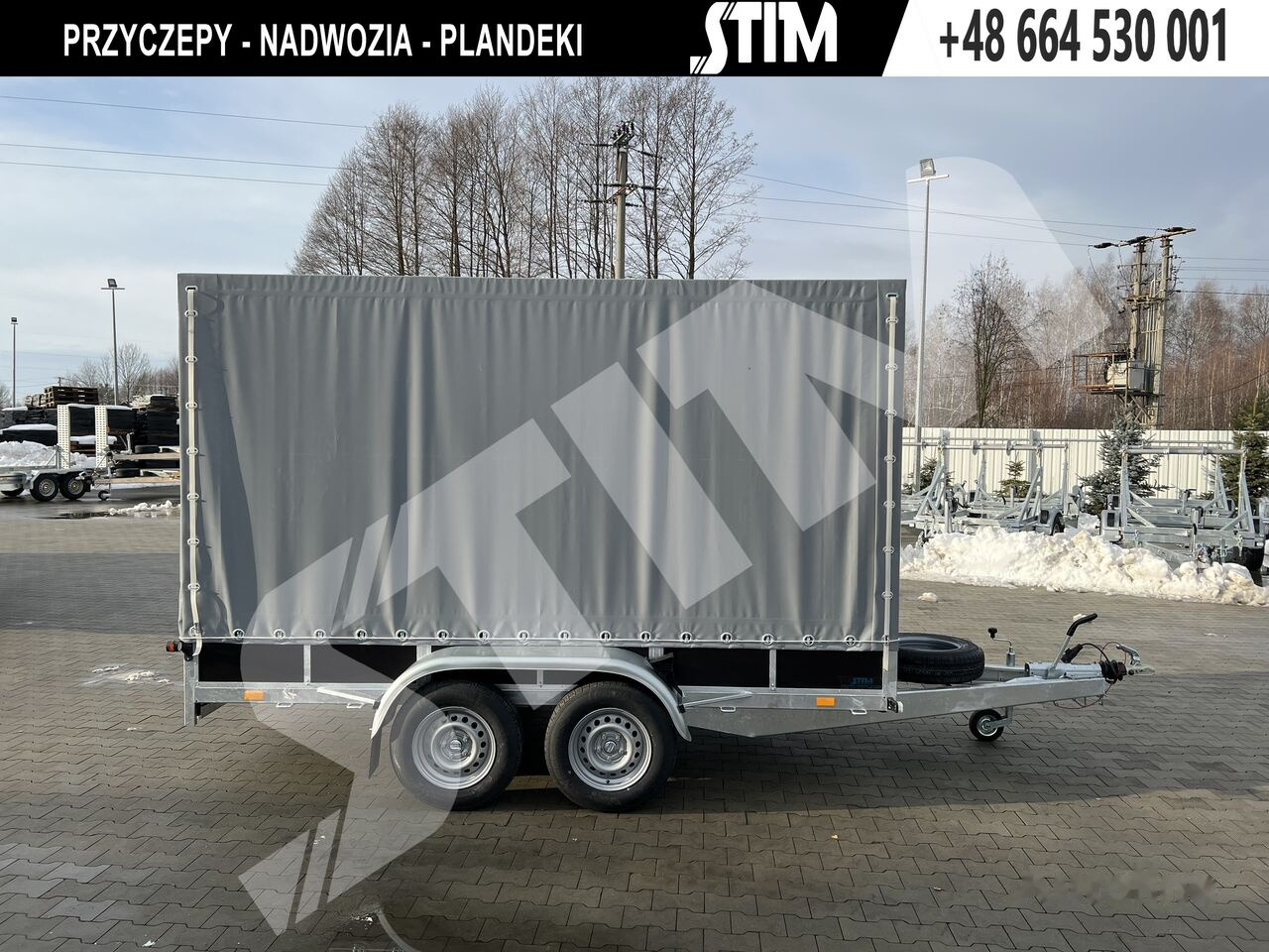 Stim S22-27/3516 - Remolque con toldo: foto 2 Stim S22-27/3516 - Remolque con toldo: foto 2